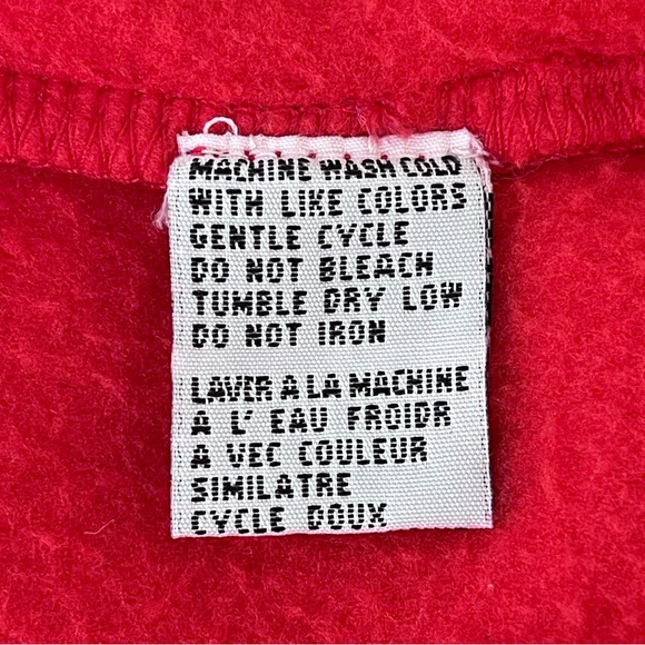 Marisa Christina Fleece Vest Removable Hood Full Zip Red Pockets High Neck - Picture 14 of 16